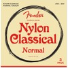 Fender Nylon Acoustic Strings, 100 Clear/Silver, Tie End, Gauges .028-.043,