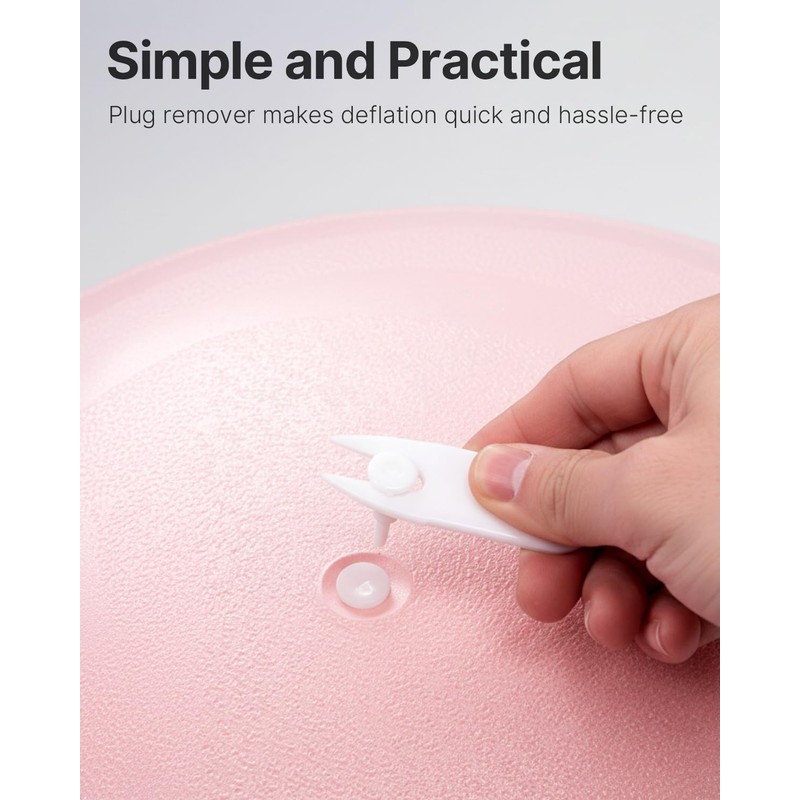 YOTTOY Exercise Ball Air Stopper Plug Pin
