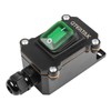 QTEATAK Inline Cord Switch DPST 4Pins AC/DC 20A-125V,16A-250V,30A-24V,35A-12V, IP66 Waterproof