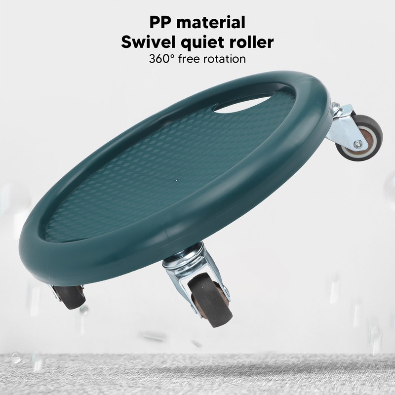 Abdominal Exercise Skateboard Wheel Board 4 Rollers 360 Degrees Swivel
