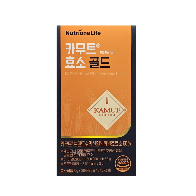 Nutrione Gold Kamut Enzyme 3g / 뉴트리원 골드 카무트효소 3g