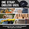 4-Pack Cam Buckle Lashing Straps – 1” x 4’ Heavy-Duty