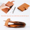 Moterm A8 Regular Rings Planner - Genuine Leather Binder Organiser
