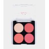 Ruby Kisses Bare Blusher Sweet Cheeks Palette (RKB02 Livin' Bare)