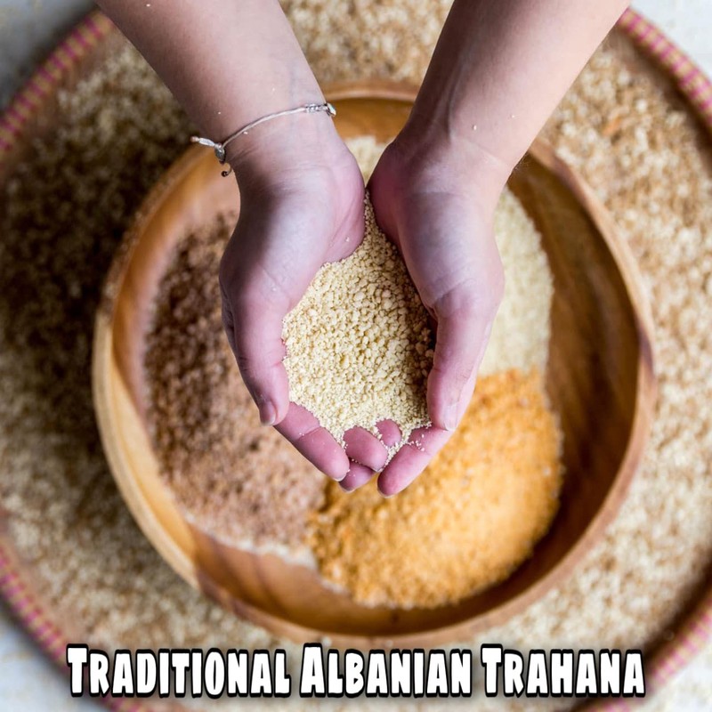 Jona EGM Albanian Trahana from Korca 370g Handmade Sour Trahana