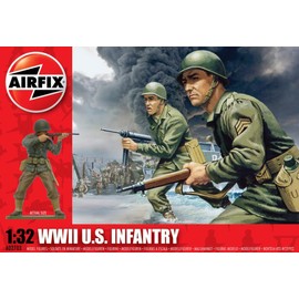 Airfix A02703 1:32 Scale US Infantry Figures Classic Kit Series 2