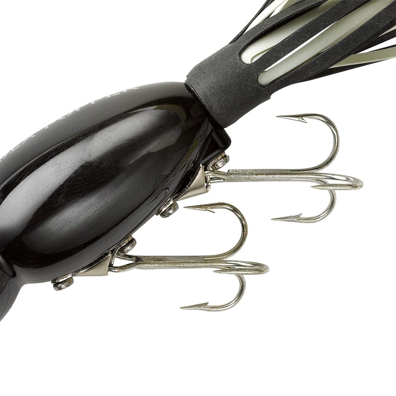 Arbogast Hula Popper, Unisex-Adult, Hula Popper, G770-02, Black, 1 3/4