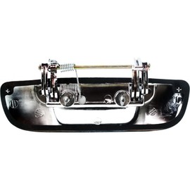 KarParts360 for Dodge Ram 1500 Tailgate Handle 2002 03 04 05 06 07 2008 | All Chrome | Plastic