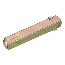 uxcell Door Knob Spindle, Spare Door Handle Spindle Bar, 50mm Long Door Spindle Replacement Door Handle Parts for 7mm Thick Doors, Gold