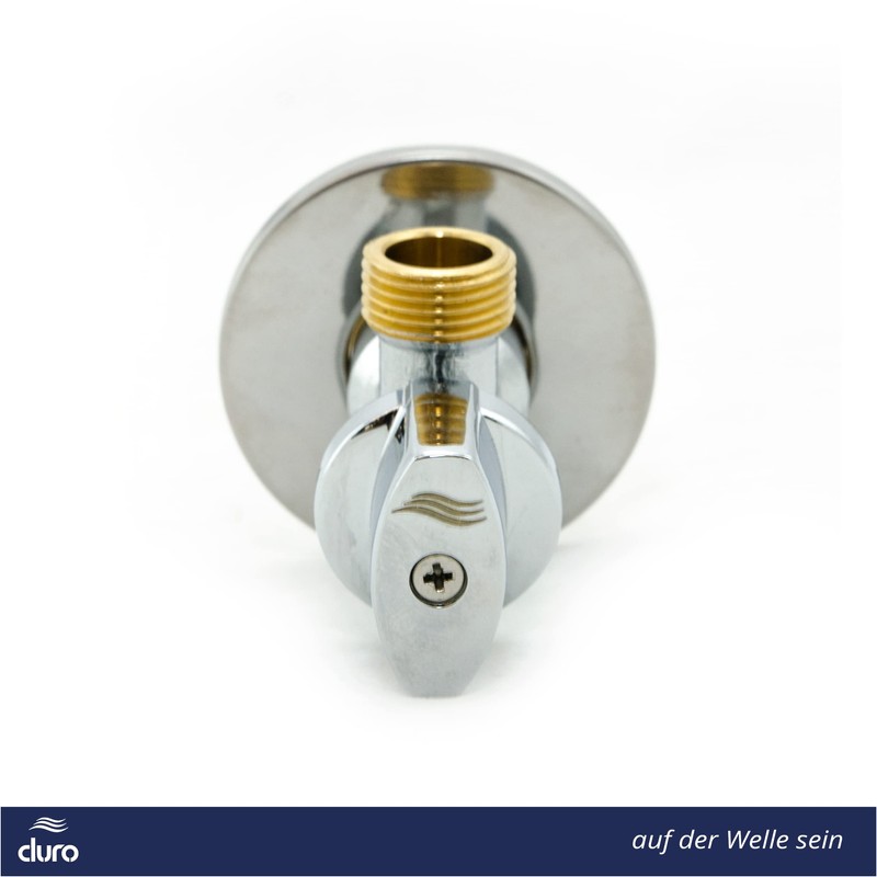 Duro Smart Angle Valve, 1/2 to 3/8 Inch Angle Regulating