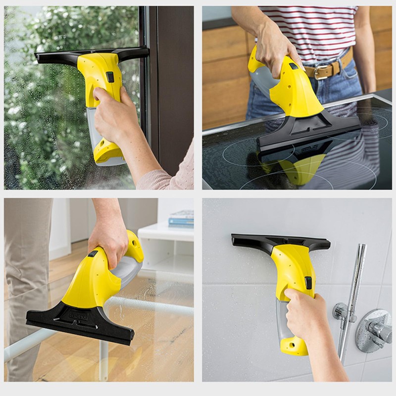 2 Pcs Replacement Rubber Lips for Karcher Window Vac Blades,