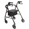 ProBasics Aluminum Rollator with 6-inch Wheels, Padded Seat and Backrest,
