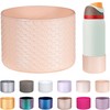 Botella de agua de silicona Boot, Bling antideslizante manga protectora