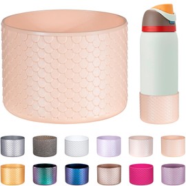 Botella de agua de silicona Boot, Bling antideslizante manga protectora