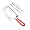 1Pcs 250mm Hacksaw, Heavy Duty Steel Handheld Hacksaw with 2