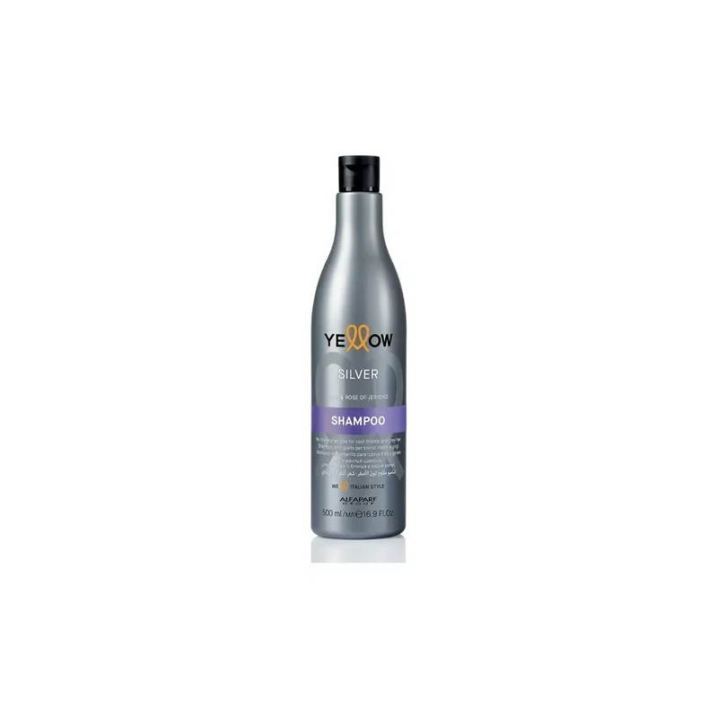 Shampoo Anti-amarillo Silver Yellow Rubio Frios Grises 500ml