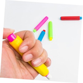 OSALADI 10Pcs Adjustable Chalk Holder Set Portable Chalk Clips for Classroom Teaching Material for Teachers Students