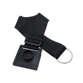 Soundspire Cello Endpin Anchor, Non-Slip Rubber Stopper with Adjustable Strap & Thickened Pad, Anti-Scratch Floor Protector for Practice/Performances