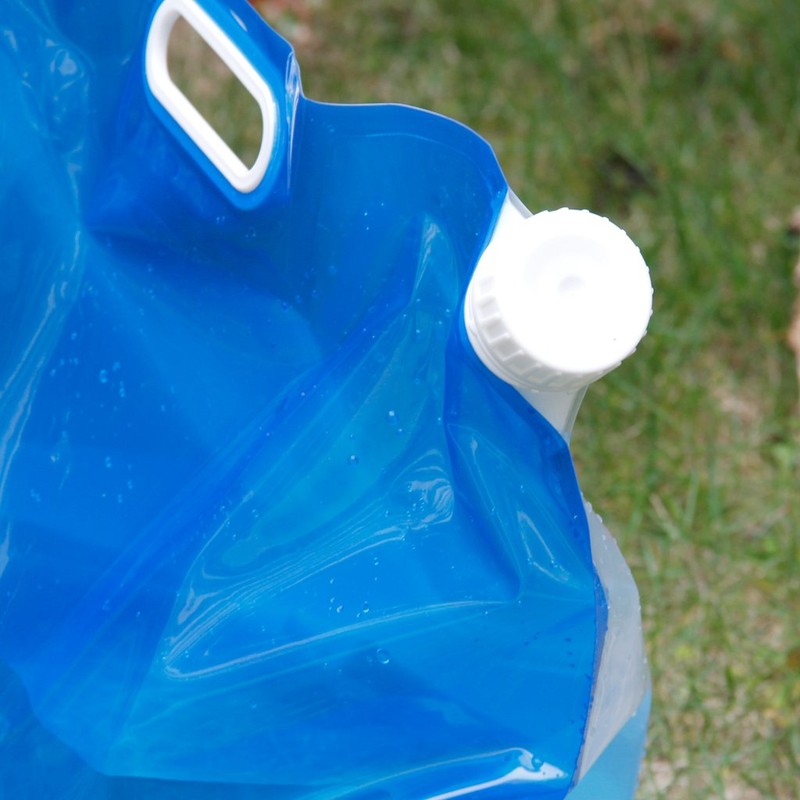 10L Folding Drinking Water Container Storage Bag Pouch for Camping