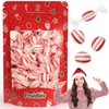 Fruidles Peppermint Hard Candy Balls Rounds, Individually Wrapped (80 Count