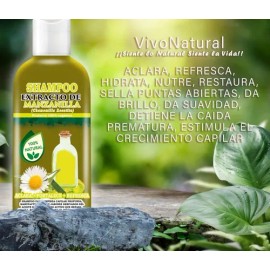 Shampoo Extracto De Manzanilla Natural 500ml Envió Gratis!