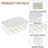 Asking 16 L Plastic Pizza Dough Proofing Box Container with