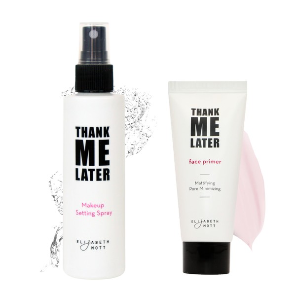 Elizabeth Mott Thank Me Later Primer & Setting Spray Duo