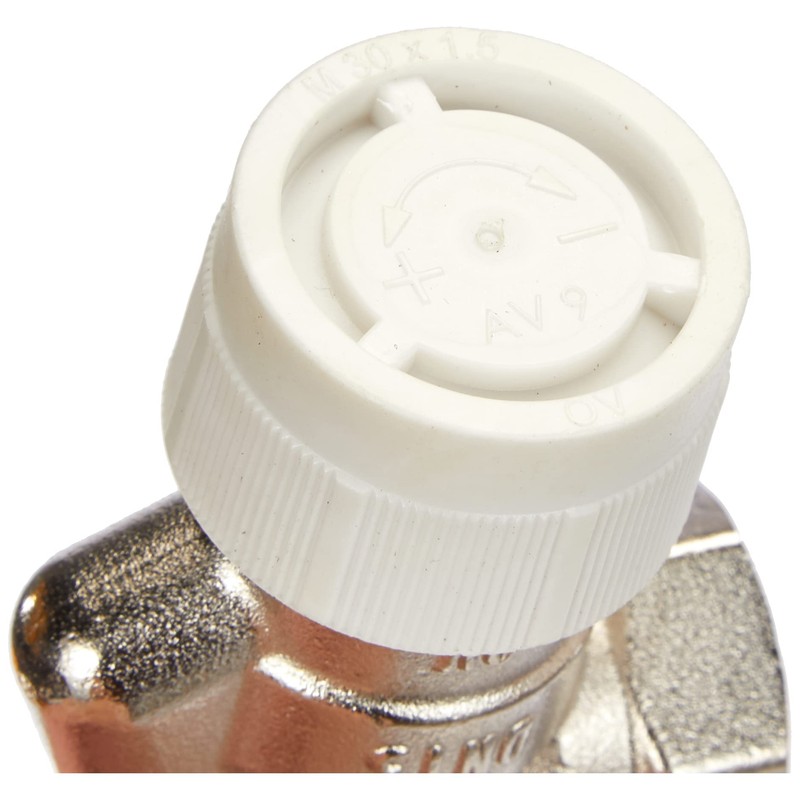 Oventrop 11839204 Thermostatic Valve Silver