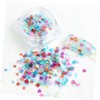 Minkissy Nail Stickers Star Rhinestones Moon Sequins Glitter Nail Art