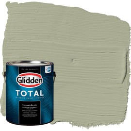 Glidden Total 1 gal. Olive Sprig/Green Semi-Gloss Interior Paint with Primer