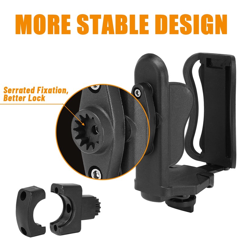 Motorcycle Cup Holder, Adjustable Water Drink Bottle for ATV UTV