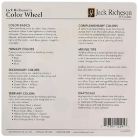 Jack Richeson Small Color Wheel 30 Pk, 7" X 7"