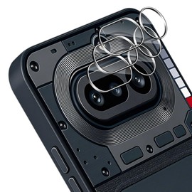 For Nothing Phone (4a) Camera Film, Camera Protection, 9H Hardness, Tempered Glass, Zatree HD Transparency, Scratch Prevention, Fingerprint Prevention, Easy Installation, Bubble Free, Lens Protection