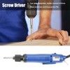 1/4'' Automatic Handheld Straight Shank Electric Screwdriver Practical Tool