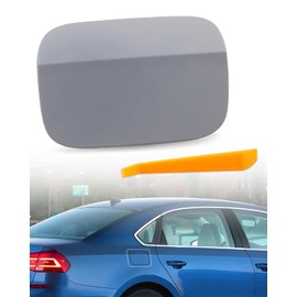 Fuel Gas Tank Door Cover Filler Door Lid Cap Fit for VW Volkswagen Passat 2012 2013 2014 2015 2016 2017 2018, Replace 561809857 Primer