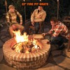 onlyfire Heavy Duty Round Fire Pit Grate 22 Inch -