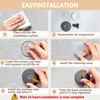 HiOKOU Wreath Hangers for Front Door 2 Pack for Glass