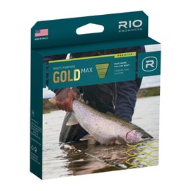 RIO Products Premier Gold Max Fly Fishing Line - Maximum Power and Effortless Performance - Smooth Casting Fly Line - WF4F