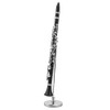 Lazmin Black Miniature Clarinet Model Mini Musical Instrument With Stand
