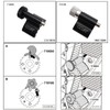 CCLIFE 6-Piece Timing Belt Change Tool Set Adjustment Tool Camshaft