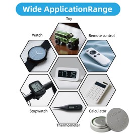 Soyasi LR1130 Battery LR54 AG10 389 390 Button Cell Battery 1.5V Alkaline Button Batteries 15 Count