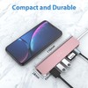 JESWO 7 en 1 HUB USB C, para MacBook ProAirNeoHuaweiDispositivos