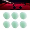 6pcs Billiard Pool Cue Tips 14mm Crystal Pool Cue Tips