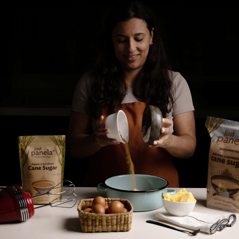 Just Panela Organic Unrefined Cane Sugar 1 Pound | 100%