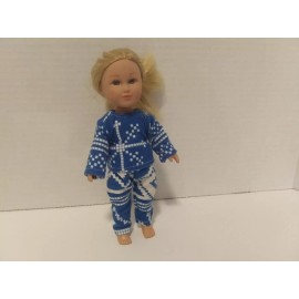 Handmade 6-7" Doll Clothes made to fit MINI A Girl My Life D Princess-Pj Glow Dark  B22