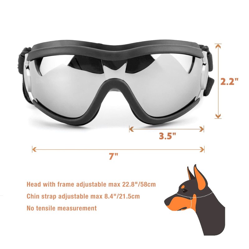 Namsan Namsan Dog Goggles Anti-UV Pet Sunglasses Waterproof Windproof Eye