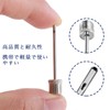 95 Pcs Stainless Steel Air Needle Refill for Basketball Soccer