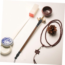 Hohopeti 7pcs Japanese Calligraphy Brush Fine Tip Portable Painting Pens for Beginners Traditional Chinese Brush Art Tools for Calligraphy Illustration Smooth Ink Absorption