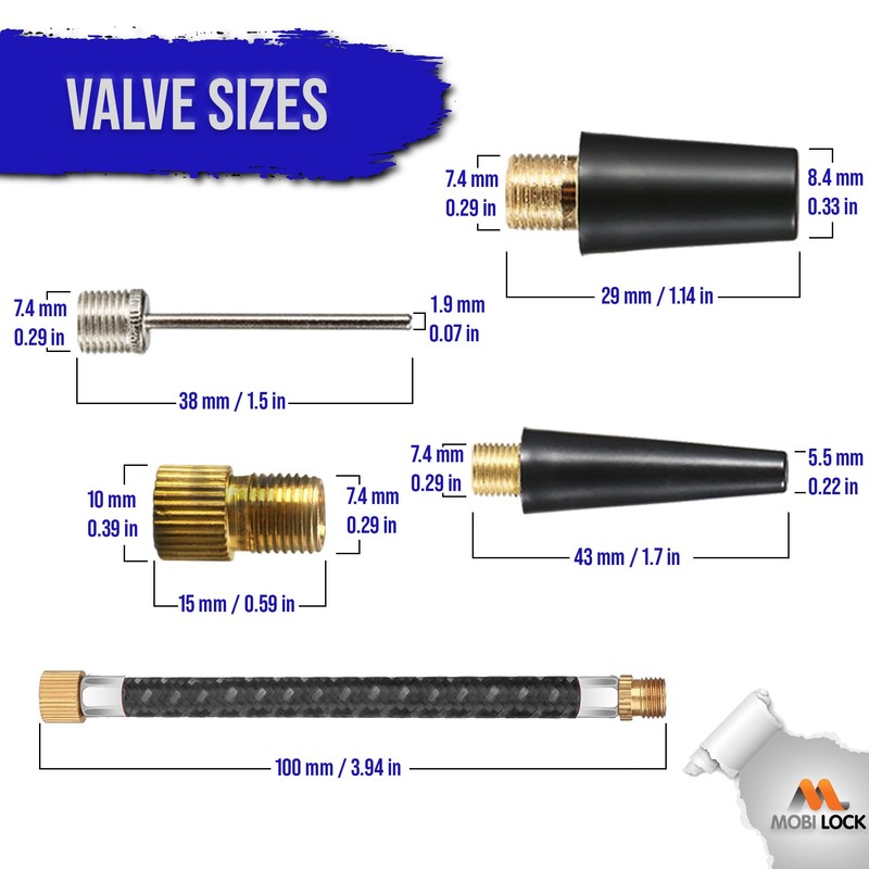 Double Action Pump for Quick and Easy Ball Inflation -