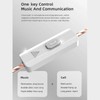 Wired Sound Isolating Earbuds with Microphone Detachable Dynamic Earphone with